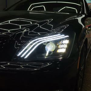 LED Double Light Lens <b>Headlamp</b> Assemblies Xenon Assembly <b>Headlamps</b> Headlight Made for Toyota Crown 2005-2009 - Product Image 3