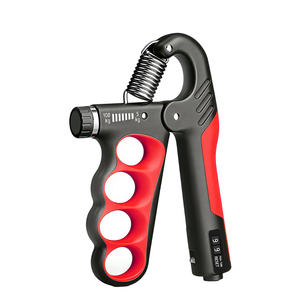 Entrenador de Fuerza de Agarre, Fortalecedor de Antebrazos, Resistencia Ajustable de 11-220 Libras, Mango Antideslizante, Portátil, Ligero y Ergonómico - Product Image 1