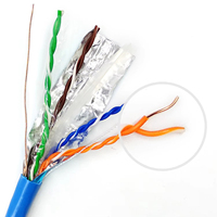 Câble Ethernet CAT6 SZADP Factory 24AWG 0,5 mm Cuivre massif 4 paires UTP/FTP/SFTP 305 m 250 MHz Câble réseau LAN haute vitesse
