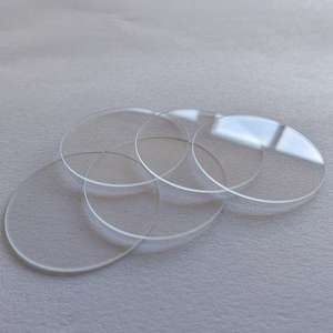 Plaque de verre optique transparente H-K9L de 12,5 mm, forme carrée, pour objectifs de caméra industrielle, applications solaires, murs rideaux, serres - Product Image 1