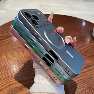 Funda Magnética Mate CHAOYIDIAN <span class=keywords><strong>para</strong></span> <span class=keywords><strong>iPhone</strong></span> 17 Pro Max, 14, 15 Plus, Air, 13, 12, <span class=keywords><strong>11</strong></span>, 16 Pro, Compatible con <span class=keywords><strong>Cargador</strong></span> Inalámbrico, Protectora - Product Image 3