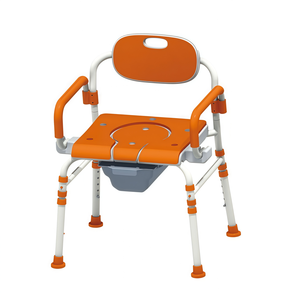 Silla de Ducha y Baño Mejorada <span class=keywords><strong>para</strong></span> Personas Mayores/Discapacitadas, Sillas de Aleación de Aluminio con Altura Ajustable <span class=keywords><strong>para</strong></span> Baño y Uso en el Inodoro - Product Image 1