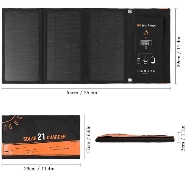 Монокристаллическая Складная зарядная машина для телефона 21 Вт 60 Вт 100 Вт 200 Вт, Гибкая солнечная панель