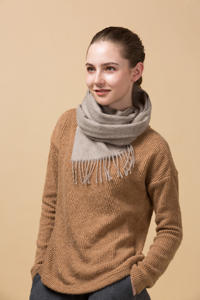 Custom <b>Shawl</b> Logo Design <b>Wool</b> Scarf Solid Color Breathable High-density Weaving Woven Scarf Thick <b>Shawls</b> for All Season - Product Image 4