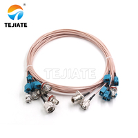 Fakra Z mâle vers BNC/TNC/N câble d'extension d'antenne femelle RG316 câble Coaxial pour la Navigation GPS stéréo de voiture