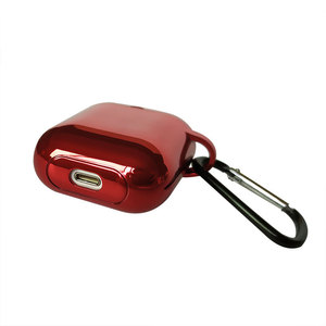 Étui <span class=keywords><strong>Airpods</strong></span> 1 et <span class=keywords><strong>2</strong></span> en cuir galvanisé de 30mm, boîtier de protection universel avec crochet métallique - Product Image 4