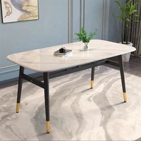 Ensemble de table à manger de luxe moderne pour cuisine avec 2, 4 ou 6 chaises