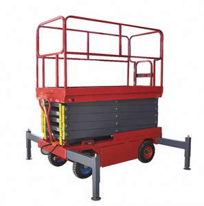 Plataforma Elevadora de Tijera Eléctrica Autopropulsada, Plataforma Hidráulica Móvil Autopropulsada - Product Image 1