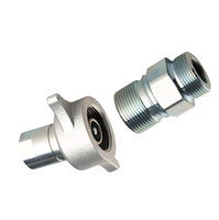 Accouplement rapide hydraulique à vis L3 Remorque de réservoir de camion à benne basculante Accouplement rapide à filetage haute pression de type aile