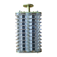 Interrupteur auxiliaire F6-20II, interrupteur de contact auxiliaire à came rotative pour mécanisme d'actionnement de disjoncteur haute tension, schéma personnalisé