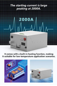 長寿命サイクルタイム25.6V 280AhトラックRVトラックエアコン始動用リチウム鉄リン酸バッテリーパック - Product Image 3