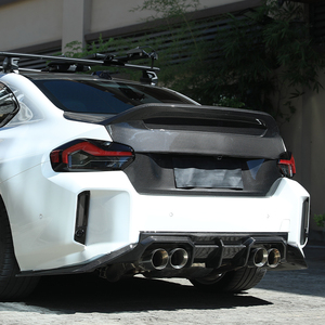 Kit de carrocería de fibra de carbono para la tapa del maletero del BMW M2 G42 G87, actualización de modificación de coche 2022-2025 - Product Image 4