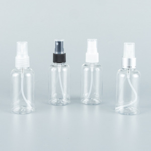 ขวดสเปรย์เครื่องสำอาง PET โปร่งใสสะพายไหล่ทรงกลมภาชนะรีฟิลได้หัวฉีดละอองน้ำละเอียดสำหรับการดูแลผิวความจุขนาดใหญ่ - Product Image 4