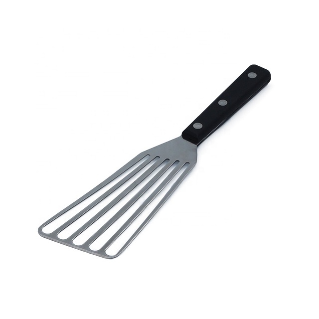 Kitchen Gadgets Cooking Tool Fish Spatula Turner Stainless Steel Metal OEM Customized Logo