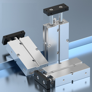 TN loạt Twin-Rod xi lanh đôi khí nén không khí xi lanh nhỏ khí nén <span class=keywords><strong>piston</strong></span> TN16/20 * 60x10x20x30x40x50x75x100x25s - Product Image 1