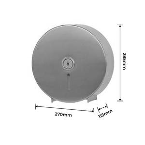 FANDA Distributeur de rouleaux jumbo en acier inoxydable design moderne - Product Image 2