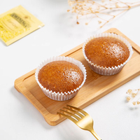 Emballage de muffin sulfurisé de qualité alimentaire tasses à pâtisserie marron mini doublure de cupcake étui à cupcake en papier pour gâteau napperons pâtisserie gâteaux casseroles