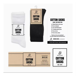 Wholesale Men's 100% Cotton High Quality Casual Sports <b>Socks</b> Knitted Stripe Design Colorful Crew Running <b>Socks</b> for Autumn - Product Image 5