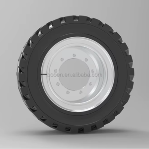 Neumático Sólido Relleno de <span class=keywords><strong>Espuma</strong></span> de 8 Orificios, <span class=keywords><strong>Antipinchazos</strong></span>, para Equipos de Manipulación de Materiales - Product Image 2