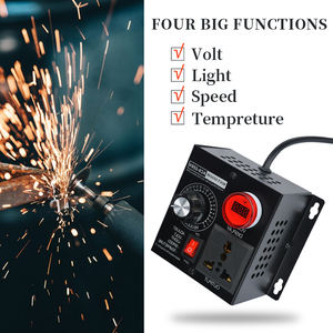 Regulador de Voltaje Electrónico SVC Monofásico de CA 220V 4000W con Control de Velocidad del Motor por <span class=keywords><strong>SCR</strong></span> y Termostato - Product Image 6