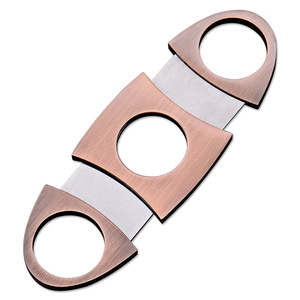 Cortador de Cigarros de Acero Inoxidable, Doble Cuchilla, Manual, Duradero, para Accesorios de Fumar - Product Image 2
