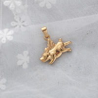 Hip Hop Rock Acero inoxidable águila halcón colgantes encanto 18K Color oro plateado pájaro volador joyería fábrica colgante al por mayor