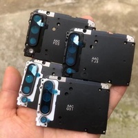 Verre de l'objectif de l'appareil photo arrière avec autocollant adhésif pour iPhone 11 12 13 14 15 Pro Max 7 8 14 15 Plus X XS Max Pièce de rechange