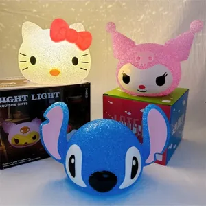 <span class=keywords><strong>Lampe</strong></span> de projection de particules Hot Stitch, veilleuse mignonne de dessin animé Lilo & Stitch, <span class=keywords><strong>lampe</strong></span> de lecture 3D, <span class=keywords><strong>lampe</strong></span> de bureau créative, cadeaux pour enfants - Product Image 3