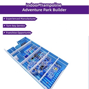 Qiaoqiao, Área de Juegos Interior de 150 Metros Cuadrados con Temática del Océano Azul, Zona Infantil, Equipo de Juego Suave para Centros de Entretenimiento Interior - Product Image 3