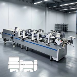Machine à plier et à coller à froid électrique haute vitesse 3A 650G pour cartons et emballages en bois - Product Image 1