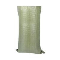 Sacs en PP recyclé gris vert tissés, résistants à l'humidité et à la chaleur, pour ciment, 25 kg, 50 kg, 100 kg, usage industriel