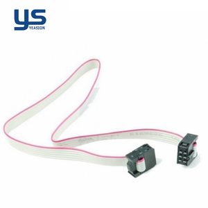 สายเคเบิลสวิตช์รีเซ็ตพาวเวอร์เคสคอมพิวเตอร์แบบ Universal <span class=keywords><strong>ATX</strong></span> ปุ่มคู่ สายไฟสำหรับตัวเครื่องคอมพิวเตอร์ พร้อมไฟแสดงสถานะพาวเวอร์ HDD LED - Product Image 1