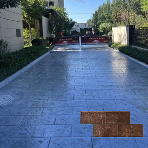 Dalles de pavés en <span class=keywords><strong>béton</strong></span> estampé pour allées extérieures, patios, voies d'accès, avec texture de pierre, emboîtables, pour aménagement paysager de jardin - Product Image 3