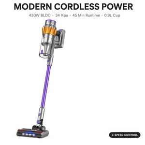 Aspirapolvere Senza Fili OEM ad Alta Potenza con Contenitore Polvere Grande e Batteria Rimovibile - Product Image 1