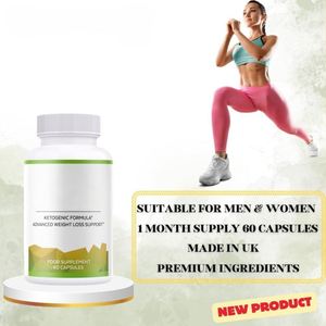 Suplemento bloqueador del apetito OEM compatible con la pérdida de grasa de cetosis y cápsulas de energía Keto BHB - Product Image 3