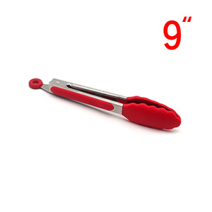 Ensemble de pinces à nourriture en acier inoxydable et silicone résistantes à la chaleur, 3 pièces, pour barbecue - Product Image 6