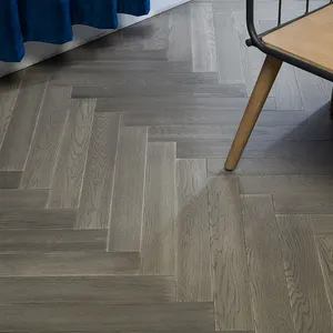 Pavimenti in vinile spc economici da 4.0mm piastrelle in legno a forma di v unilin click plastic wood grain click plancia per pavimenti per uso in supermercato