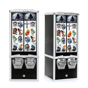 Jeux <span class=keywords><strong>de</strong></span> cartes portables à pièces, à deux emplacements, plus faciles à transporter, distributeur <span class=keywords><strong>de</strong></span> cartes, distributeur d'autocollants - Product Image 1