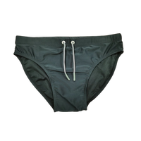 Short de bain tricoté décontracté pour homme, taille mi-haute, élastique, respirant, séchage rapide, motif triangulaire stéréoscopique, avec dentelle