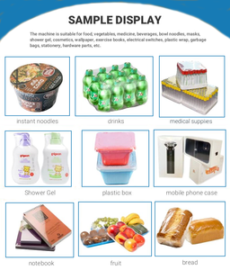 Máy Đóng Gói Màng Co Nhiệt Dạng Ống Nhựa PVC Máy Đóng Gói Màng Co Nhiệt Tự Động Cho Hộp Nước Hoa - Product Image 2