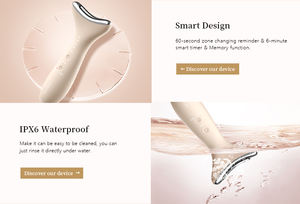 Máy massage cầm tay nâng cơ mặt và cổ bán chạy, có chức năng trẻ hóa da, thiết bị làm đẹp chống nước - Product Image 2