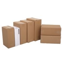 Cartons à double paroi en carton ondulé à 5 couches, renforcés, de qualité industrielle, pour l'emballage d'expédition à l'exportation