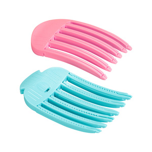 Peigne à air en plastique personnalisé avec logo, pour un volume à la racine des cheveux, maintient les cheveux fermement sans les abîmer, durable, idéal pour un cadeau de Noël - Product Image 1