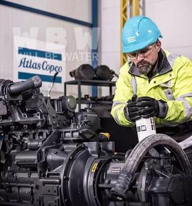 Большой дизельный компрессор 1500cfm XRS1500-20 портативный винтовой воздушный компрессор большой поток Atlas Copco - Product Image 6