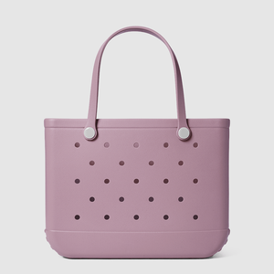Bolso Tote Perforado de EVA para Mujer, Impermeable, para la Playa, Ligero, Tipo Jelly, con Asas, para Viajes de Verano y Piscina - Product Image 3