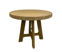 Rustikaler runder Esstisch aus chinesischem recyceltem Holz Wohnzimmer möbel Antiker Altmöbel-Tisch