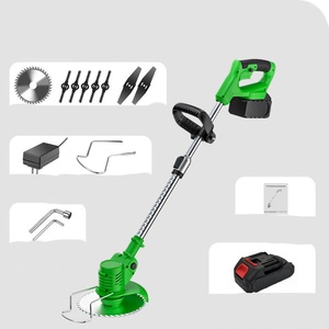 Tondeuse autoportée de qualité industrielle, 21V, à batterie, poignées réglables en hauteur, personnalisable OEM pour l'entretien professionnel des pelouses - Product Image 1