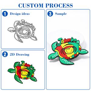 PVCゴム製3Dアニメポケムキーチェーンバッグ吊り下げ飾り漫画リストレットキーチェーン - Product Image 2