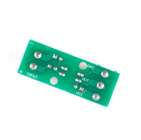 Módulo de Aislamiento Optoacoplado de 1 Canal PC817 EL817 3V-5V 12V 24V, Aislador Fotoeléctrico con Soporte de Riel, Placa de Motor de Accionamiento PLC