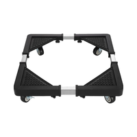 Support de réfrigérateur miniature mobile en acier inoxydable, type moderne, pour utilisation en cuisine